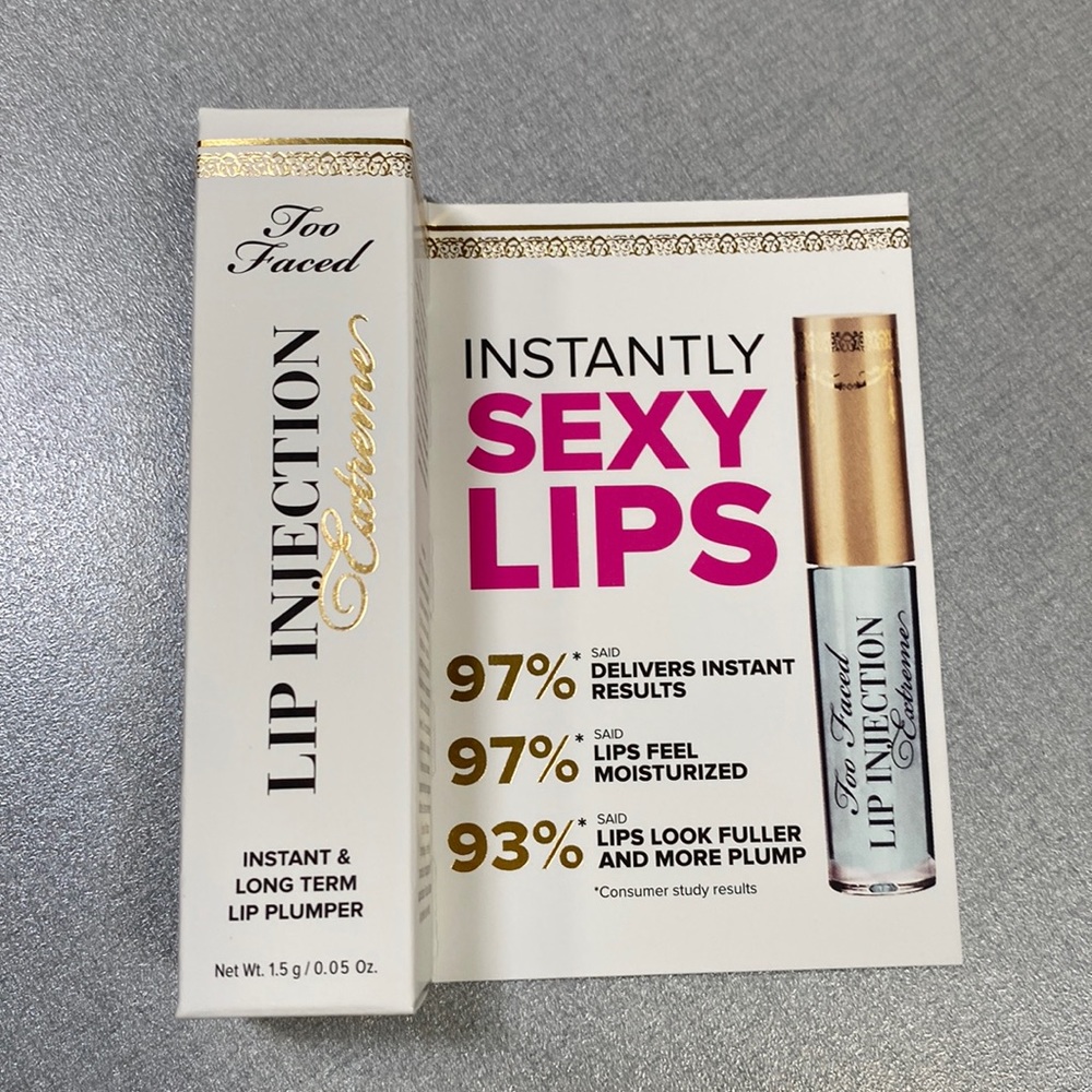 - NWT Too Faced Lip Injection lip plumper